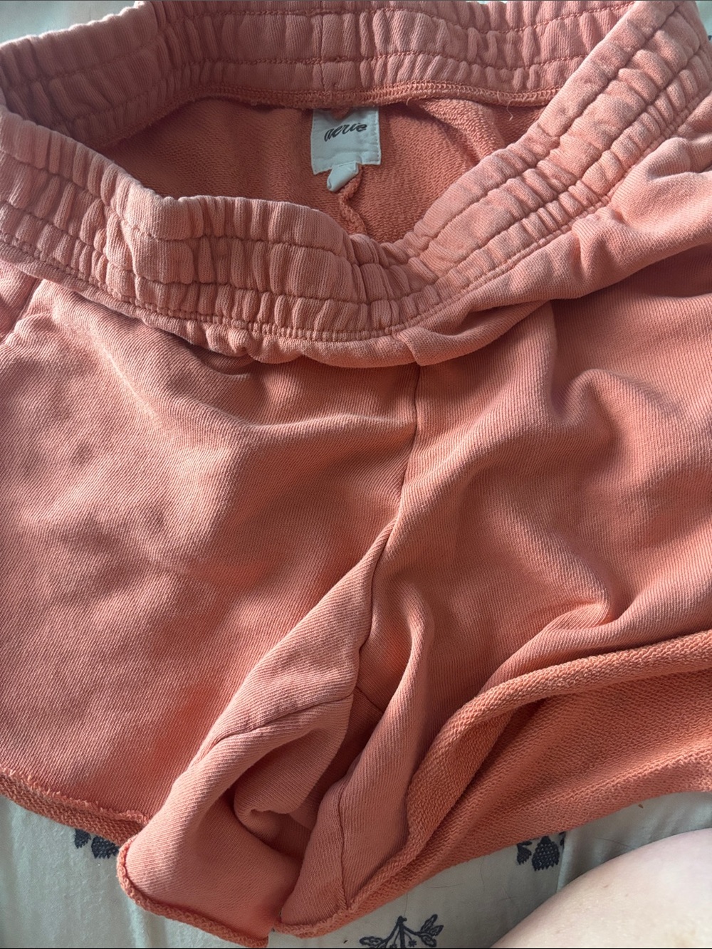 aerie Coral Pull-On Lounge Shorts